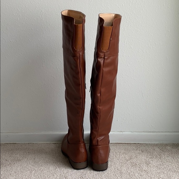 Chase & Chloe Maggy Knee-high Riding Boots 7.5 - Picture 4 of 7